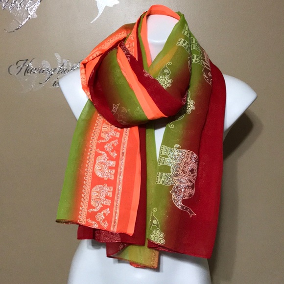 🧣 scarf/wrap/beach wrap skirt etc. - Picture 4 of 10